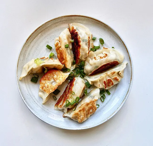 Dumplings anding page banner